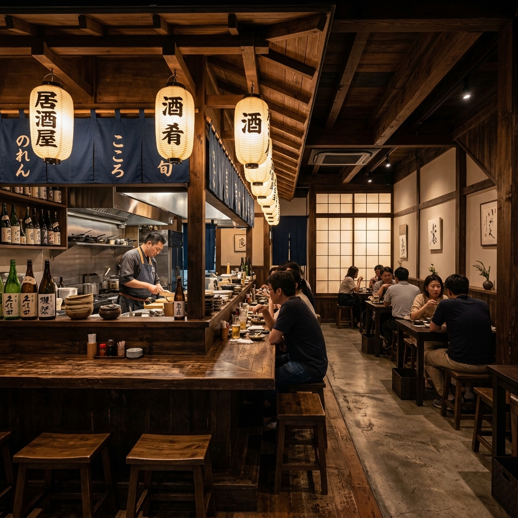 Suasana restoran Obihiro Nikudon